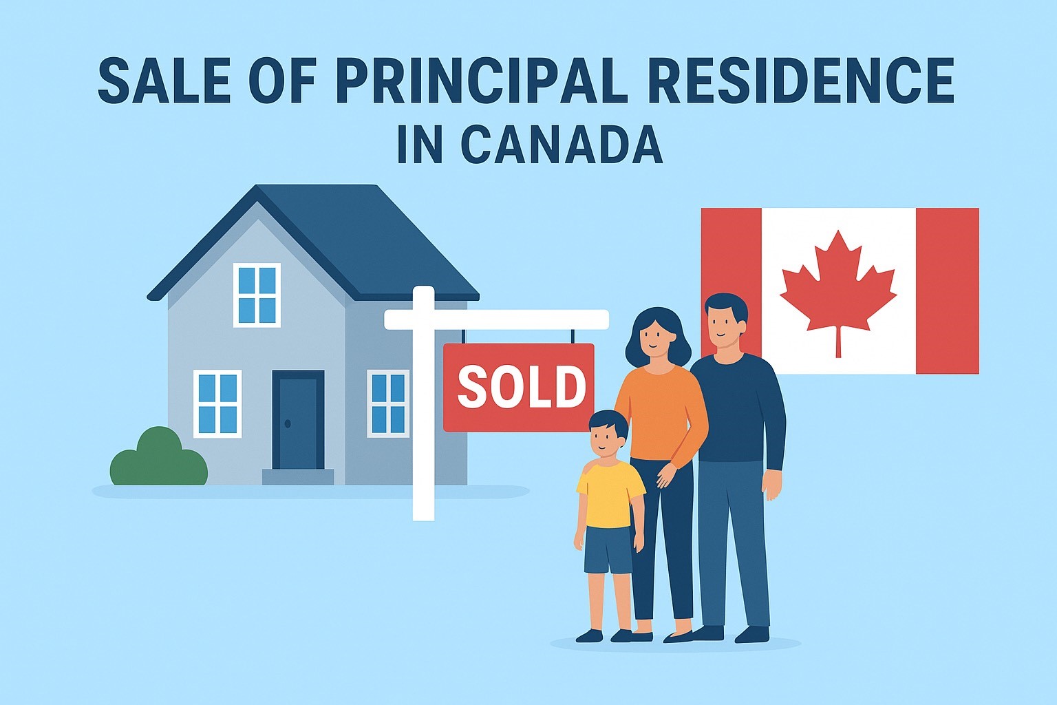 Sale of Principal Residence in Canada Image